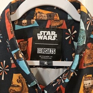 RSVLTS Disney Star War "Cosmic Cocktails" Mens Shirt